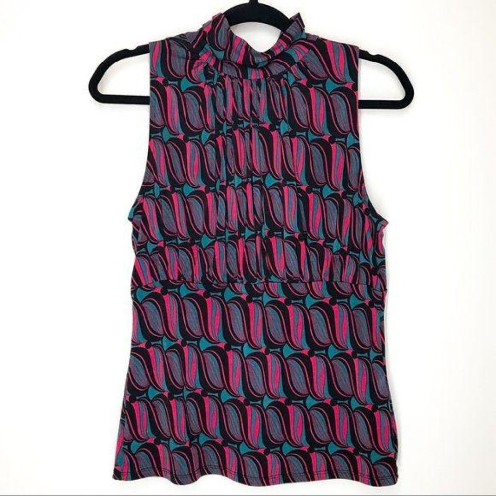 Bisou Bisou Women’s Sleeveless Blouse Size L